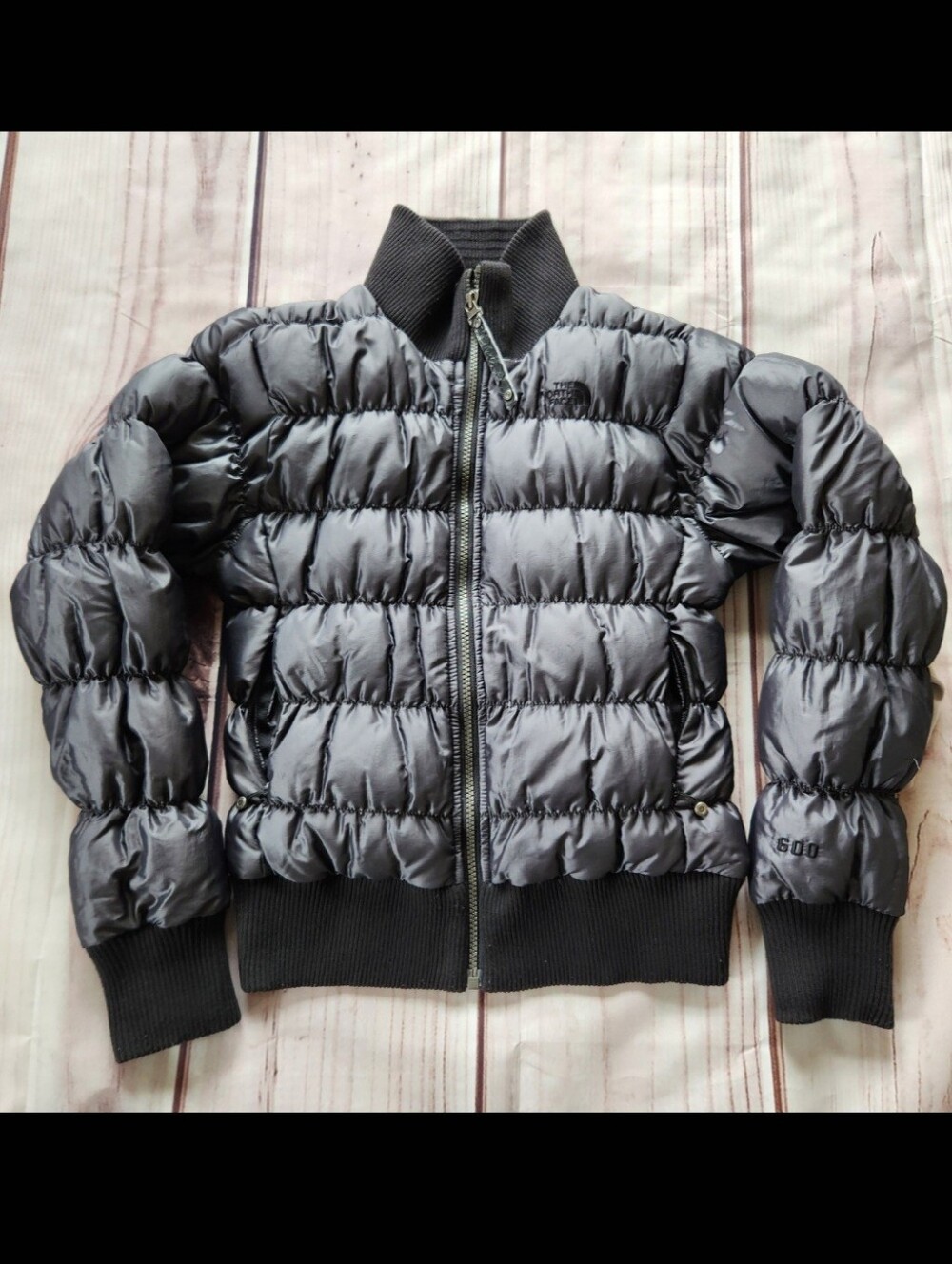 The North Face 600 Fill Goose Down Puffer Coat Ski Jacket Grey, Women's Size XS